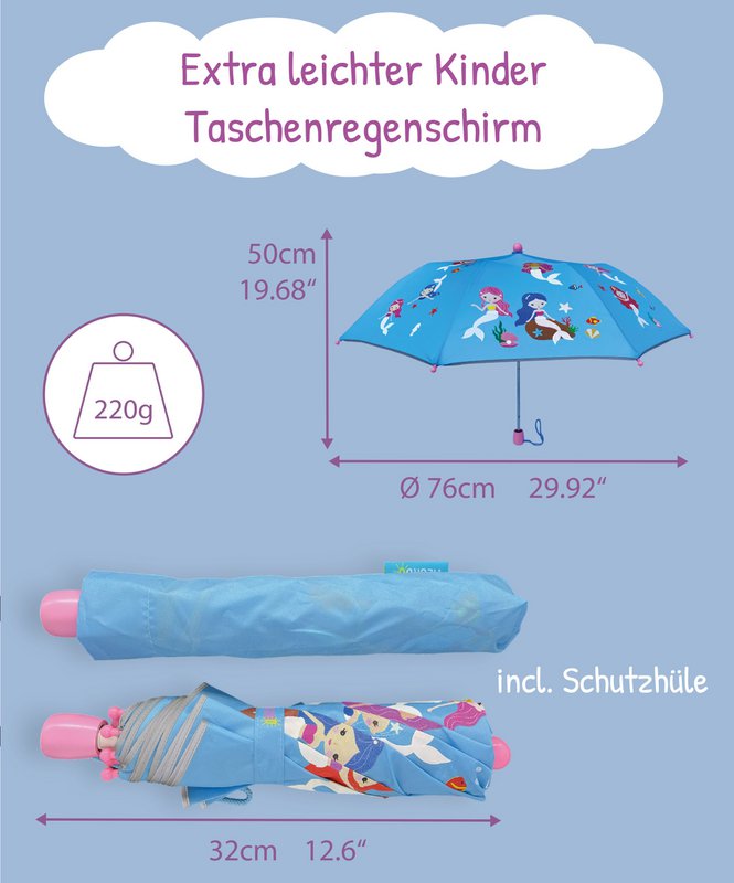 Magic umbrella mermaid