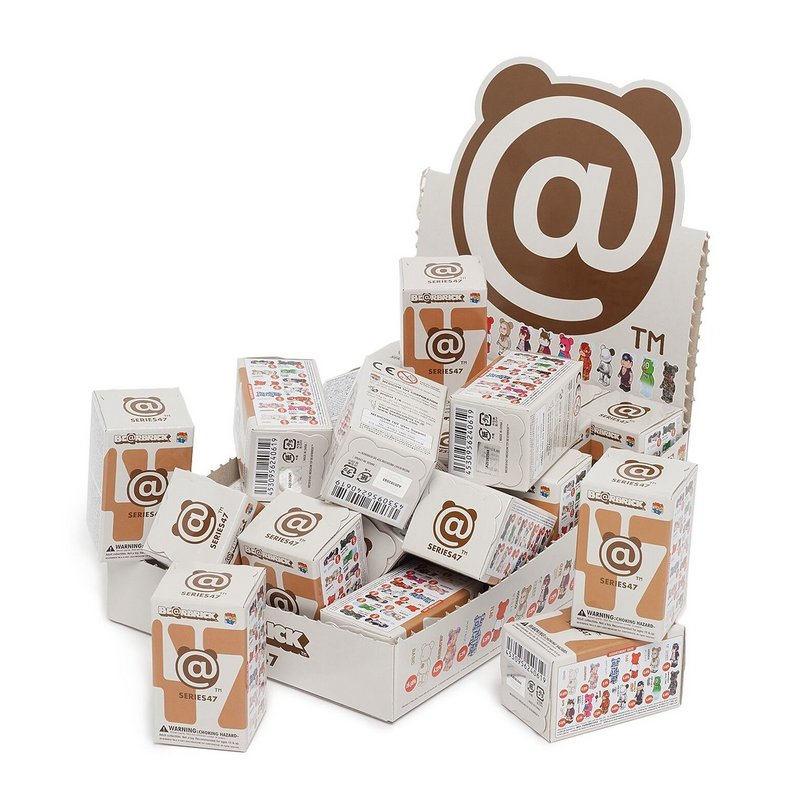 Blindbox 100% Bearbrick serie 47 di Medicom Toys