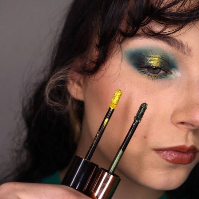 Vegan Liquid Eyeshadow "Sparkle - GREEN"