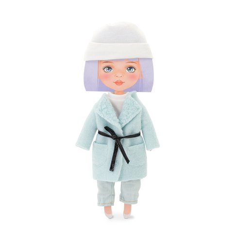 Soft toy, Sweet Sisters - Clothing set: Mint Coat (35cm)