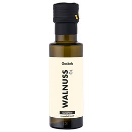 Walnut oil - cold pressed, nutty & healthy for creative dishes