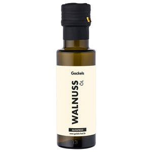 Walnut oil - cold pressed, nutty & healthy for creative dishes