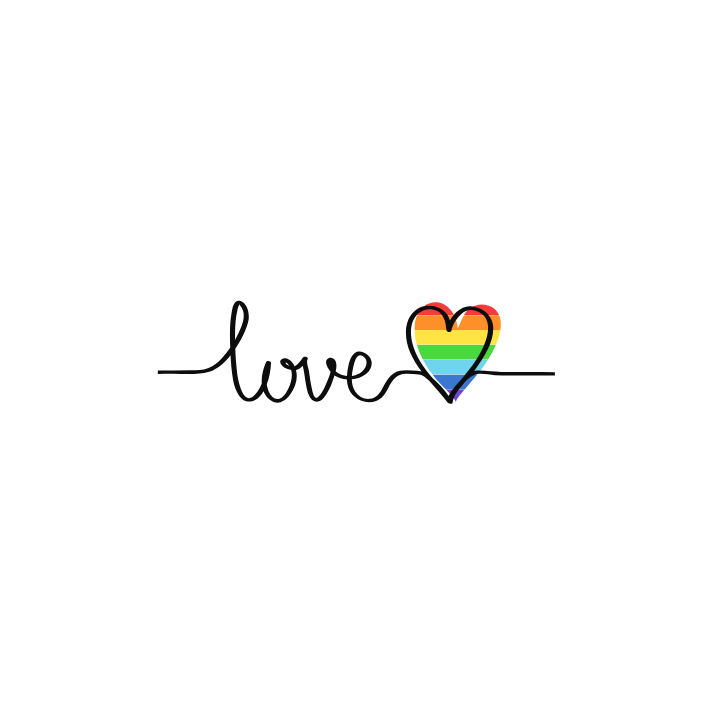 Sioou Tijdelijke tattoo - Love Multicolore X5