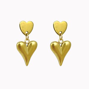 Summer Fling Earrings | Earrings with two hearts