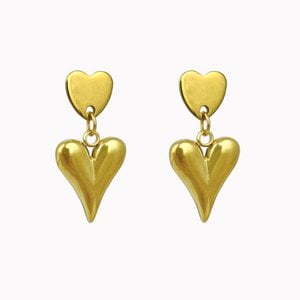 Summer Fling Earrings | Earrings with two hearts