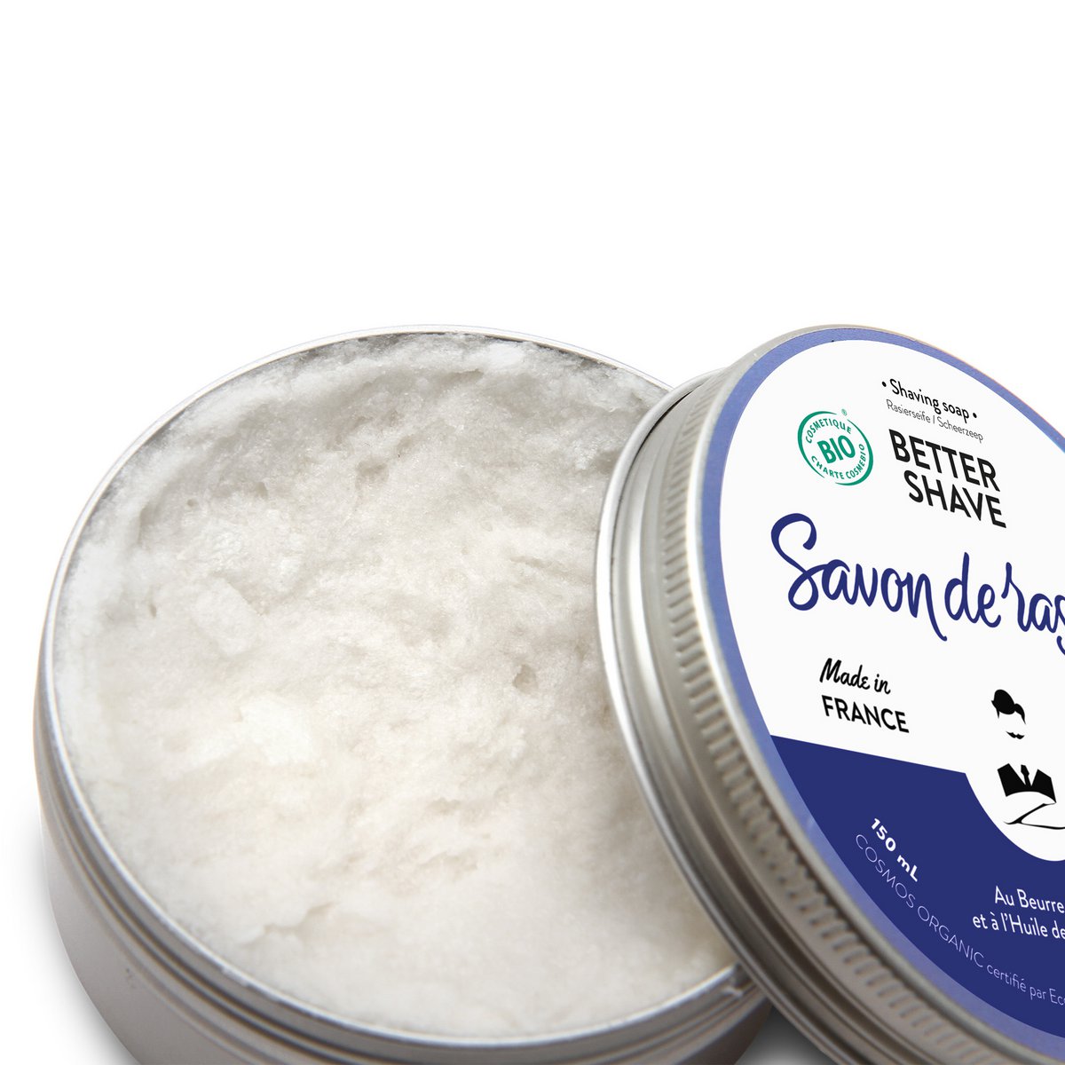 BETTER-SHAVE - Savon de rasage bio pour hommes