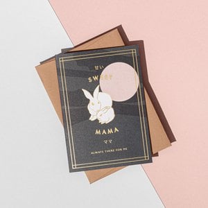 'Sweet Mama' BunniesCard - Harvest Envelope