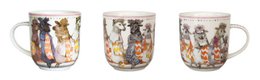 Social Knitworking Porcelain Mug
