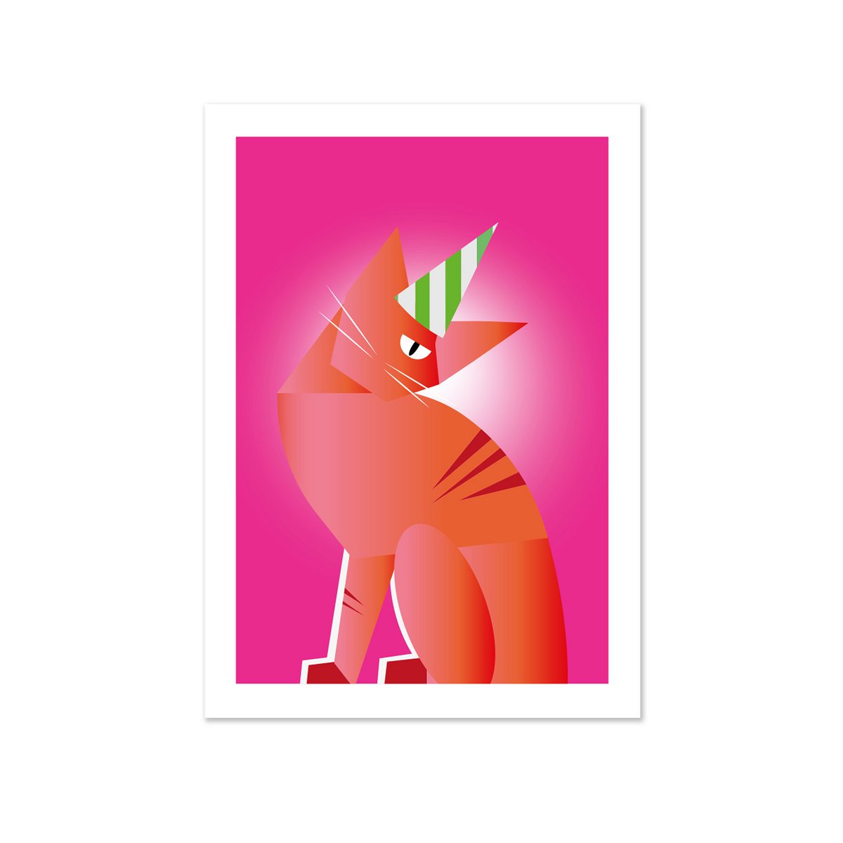 BIRTHDAY CAT | FSC® postcards | Dutch Design