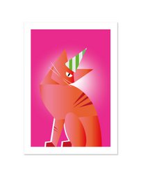 BIRTHDAY CAT | FSC® postcards | Dutch Design