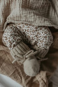 Legging leopard beige