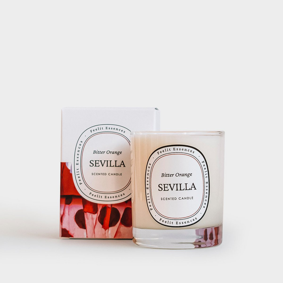 Ik ben geurkaars. Oranje bittere geur. Sevilla Collectie