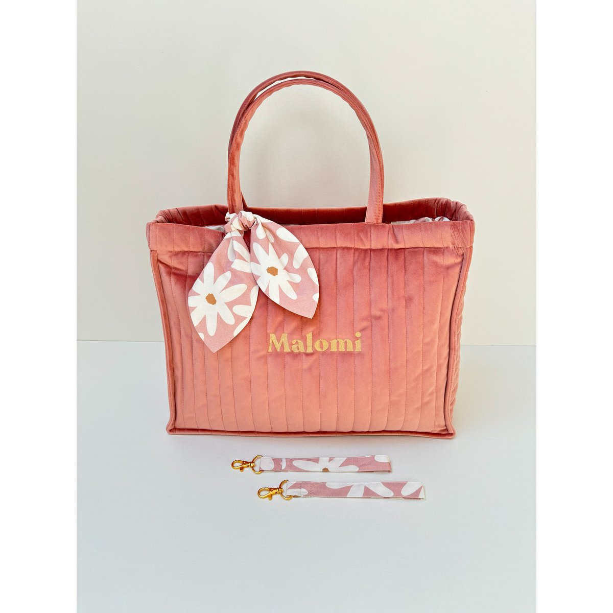 Blush Rose mother's bag