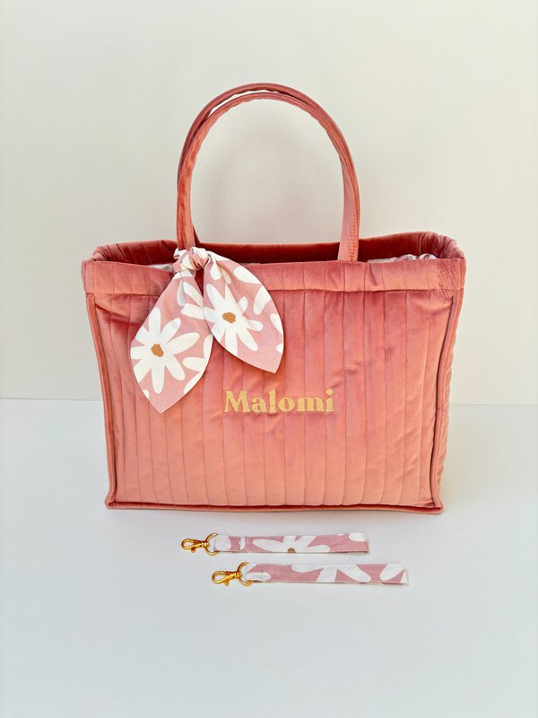 Blush Rose mother's bag