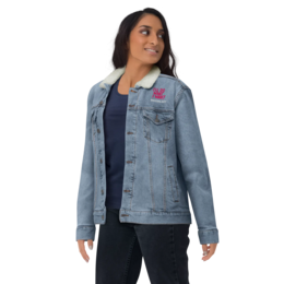 Denim sherpa jacket REBEL GIRL