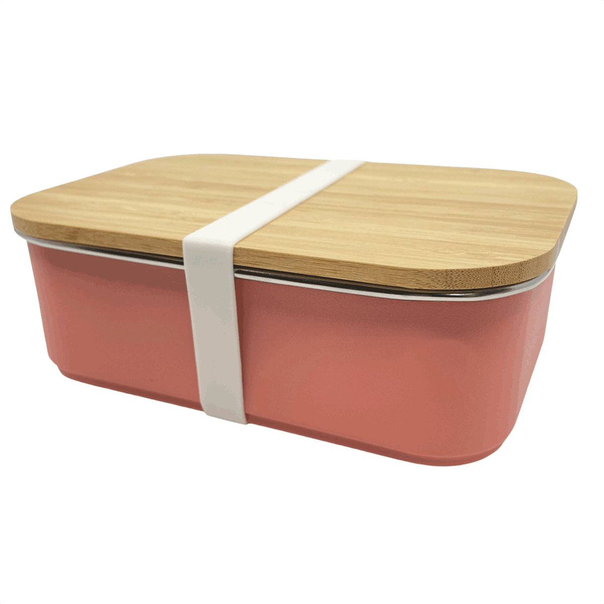 Silicone elastic lunch box (set) - White