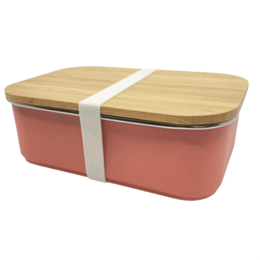 Portapranzo elastico in silicone (set) - Bianco