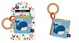 Teething ring book - Sea