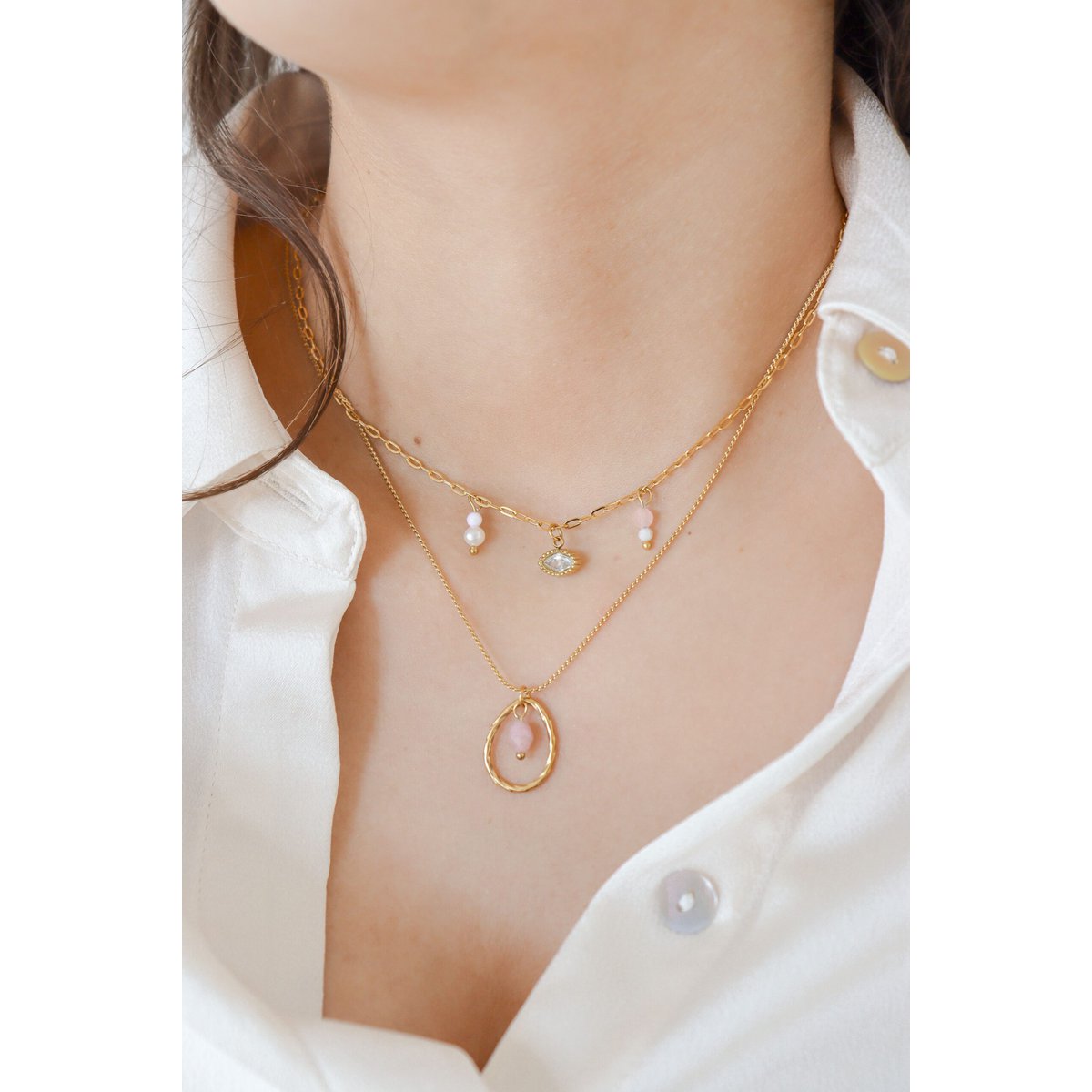 Kunziet Ketting - Goud