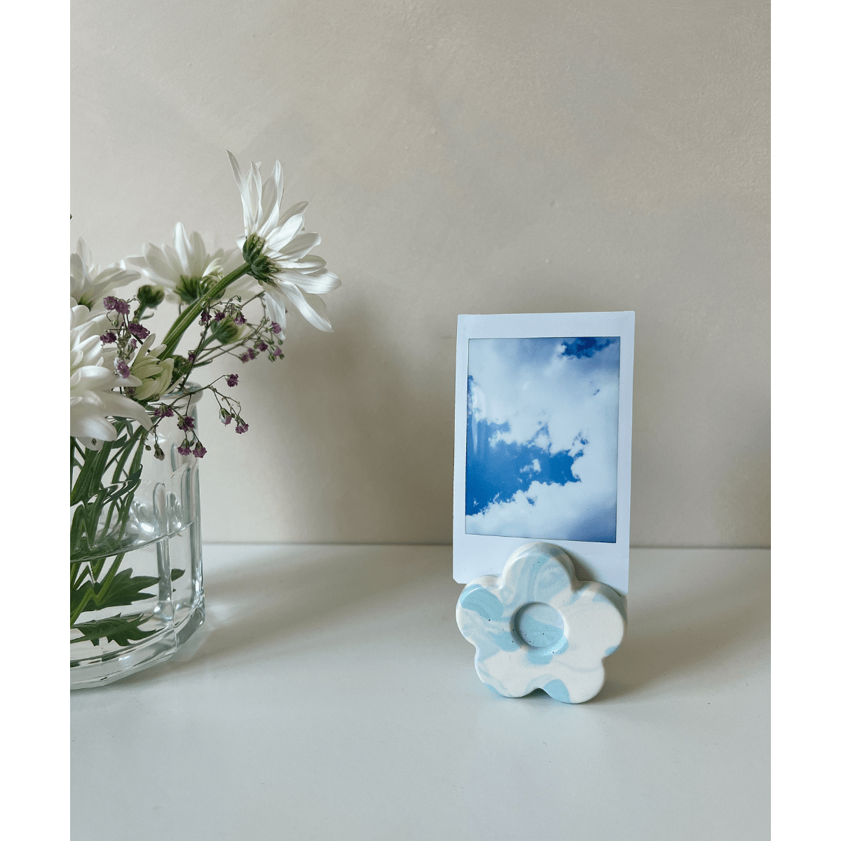 Blue & White