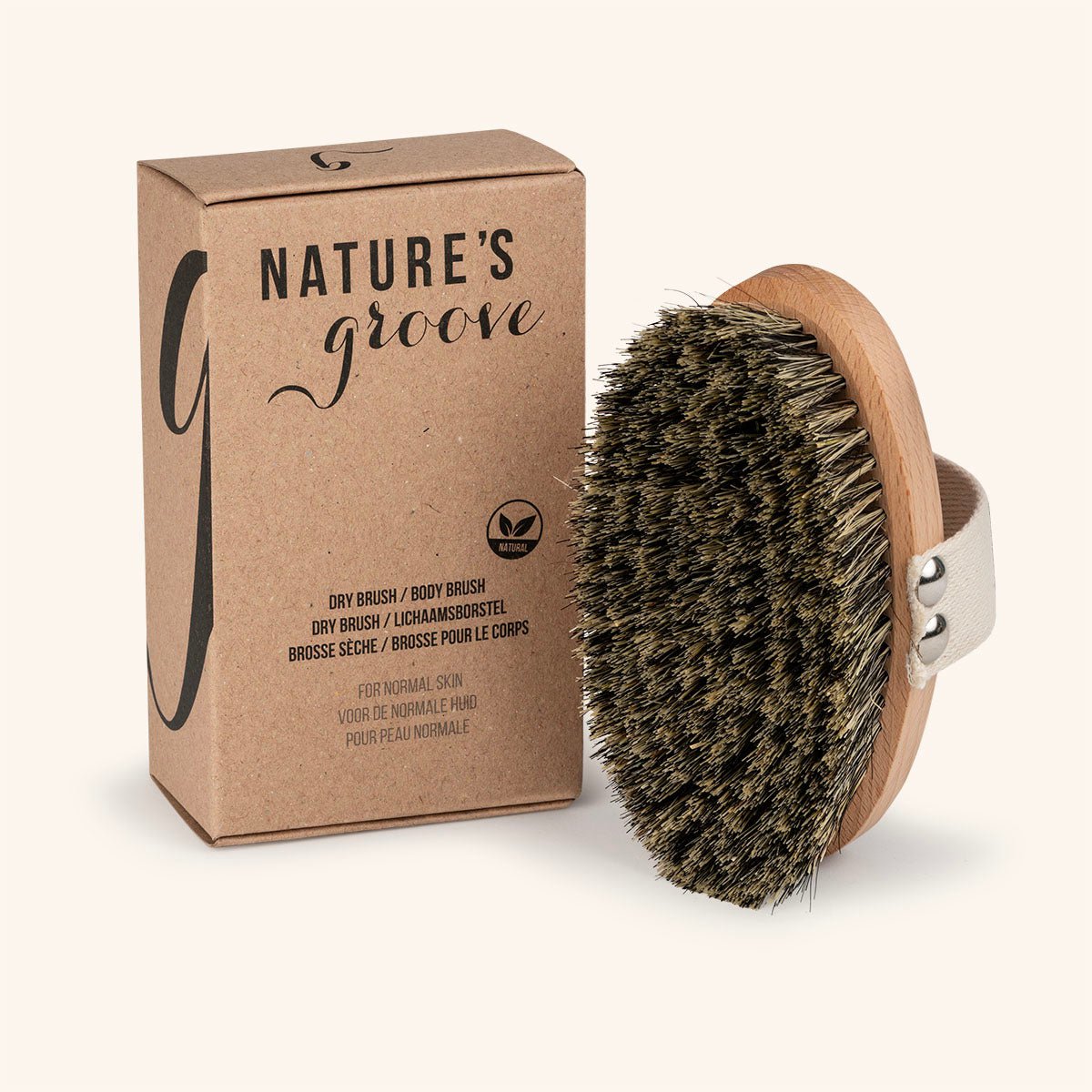 Houten natuurlijke dry brush