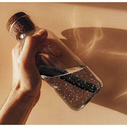 Set mit 3 natürlichen Binchotan-Wasserfiltern mit organischen Kohlenstoffen