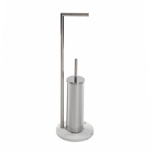 TOILET BRUSH AND PAPER HOLDER