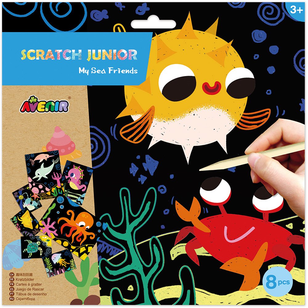 Scratch Art - Oceaan