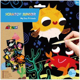 Scratch Art - Oceaan