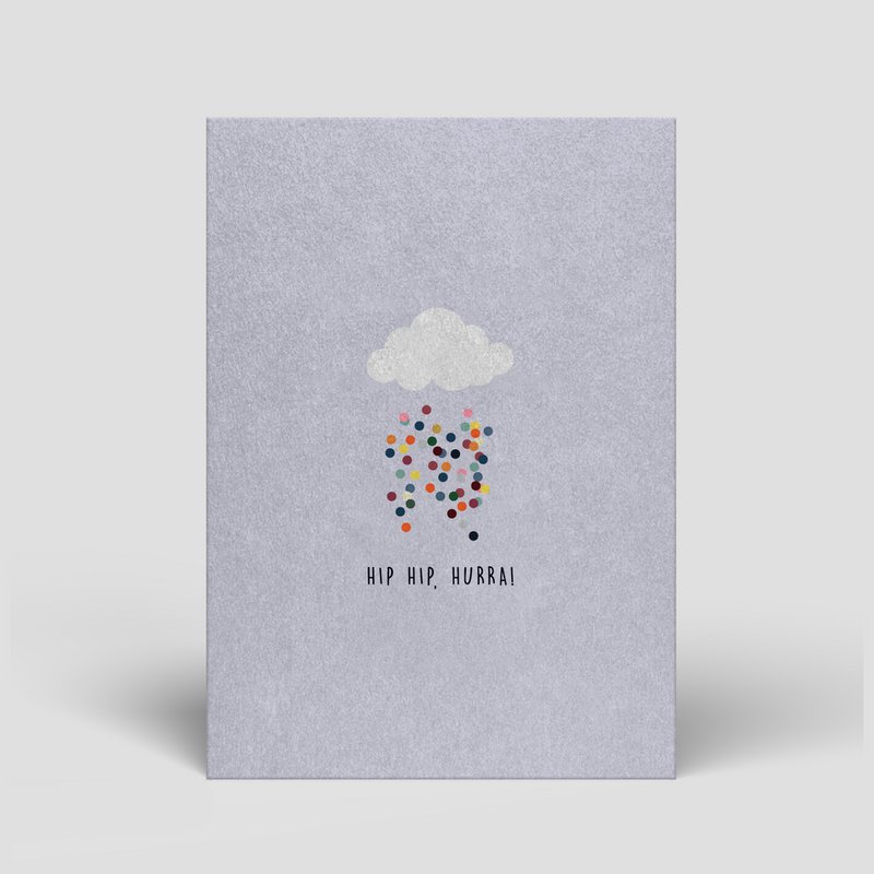 Birthday card - fair, ecological and sustainable