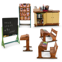 Mobiliario en kit - Aula - La Casa del Ratón