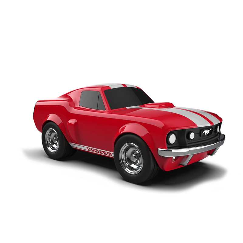 Lille racerbil Ford Mustang Rouge Toy Car