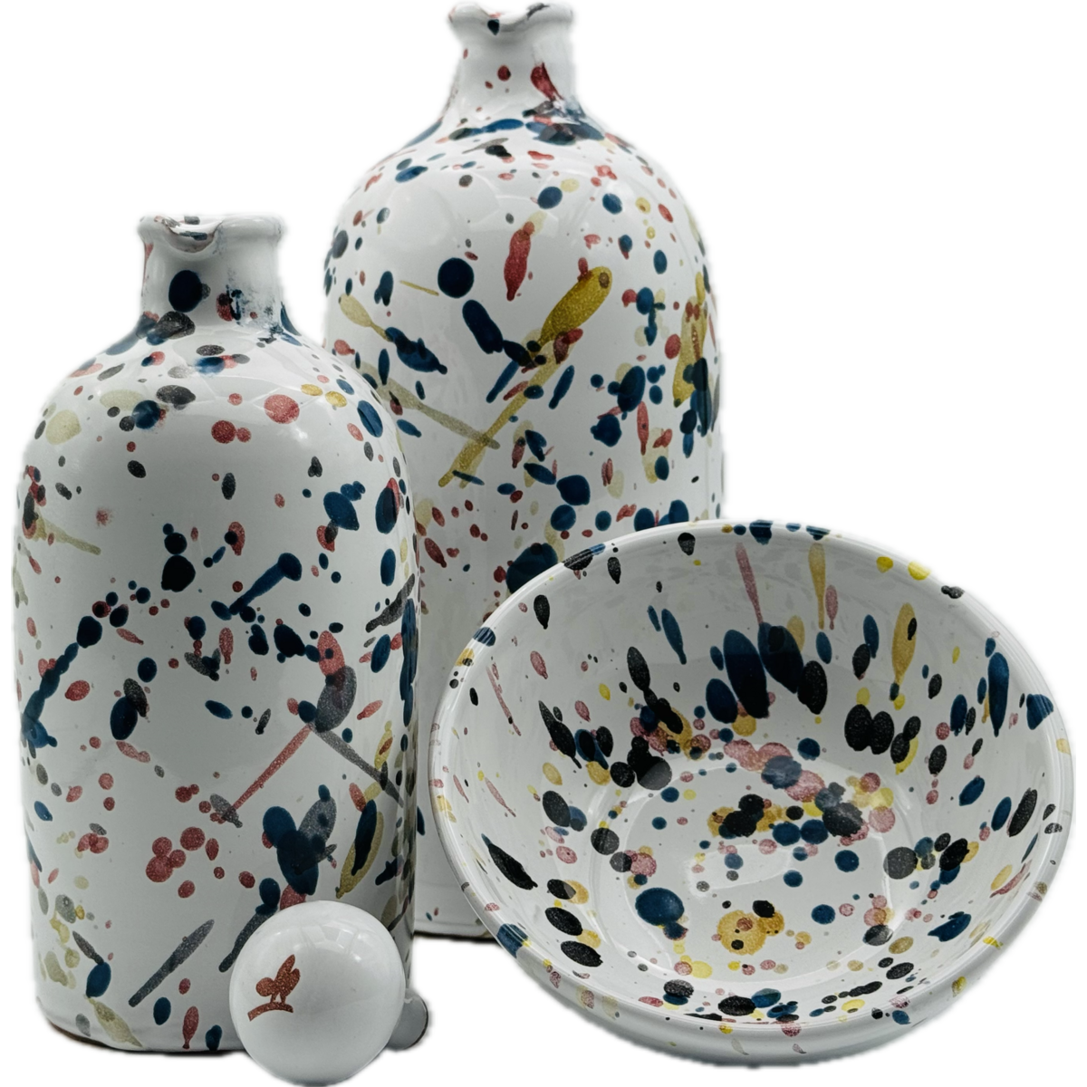 Ręcznie wykonana miska ceramiczna z Włoch Ø 13cm