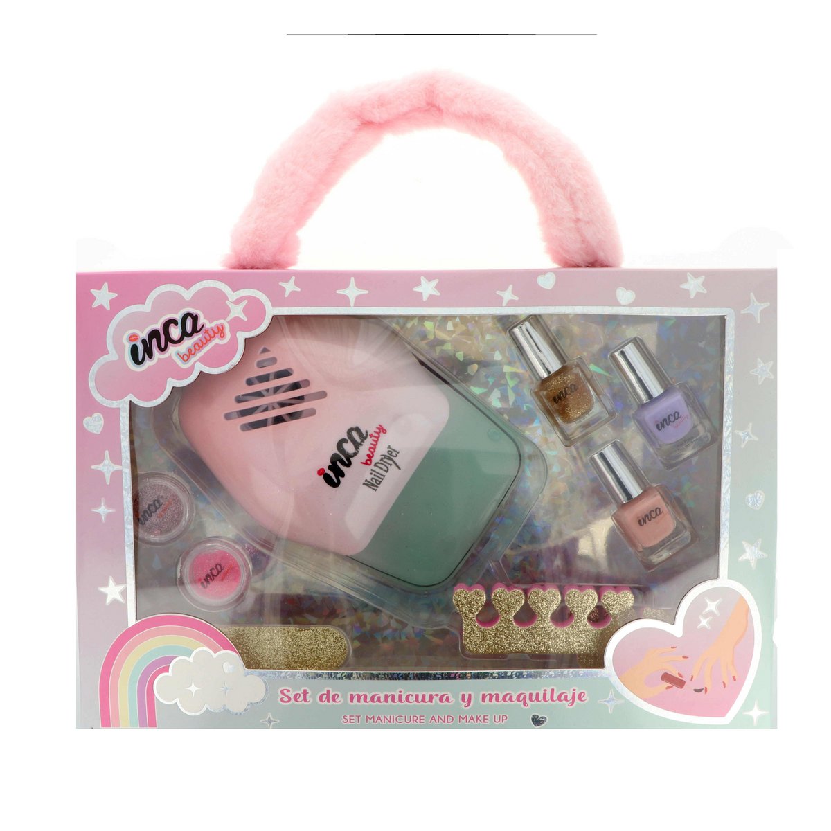 Children's Manicure Set - 5 Polishes and Nail Dryer