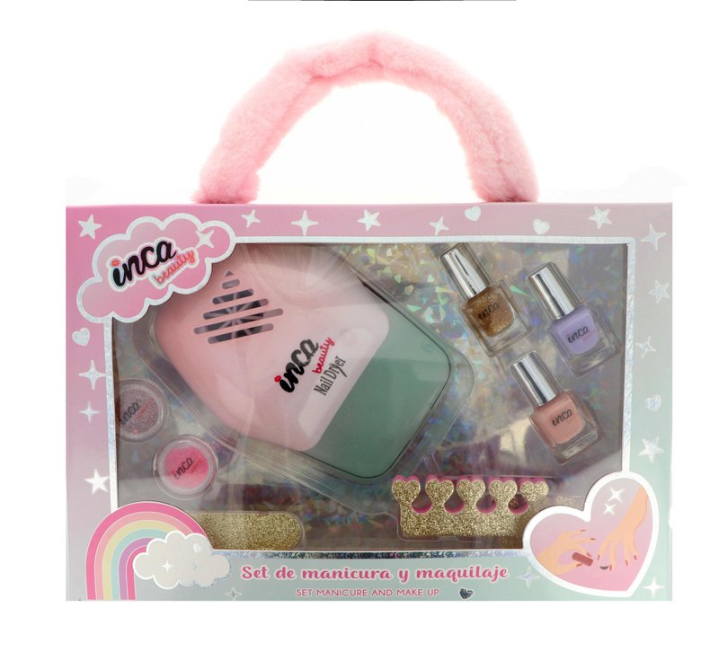 Children's Manicure Set - 5 Polishes and Nail Dryer