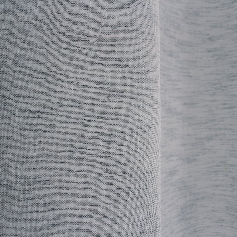 Eyelet Sheer Curtain, 140x240cm, Linen Effect, Maya Collection