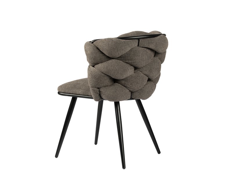 Klippestol taupe (sæt med 2)