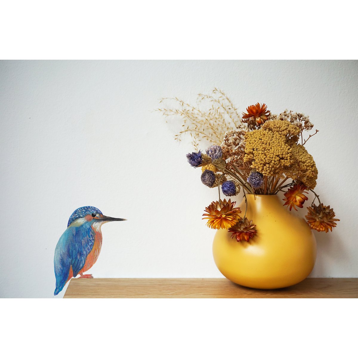Vinilo decorativo Martín pescador