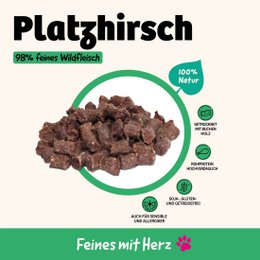 Hundesnack Alpenglück Platzhirsch 60g x 15
