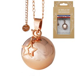 Bola premaman liscio oro rosa **MADE IN France** liscio - MADELINE