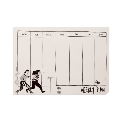 weekly planner weekend