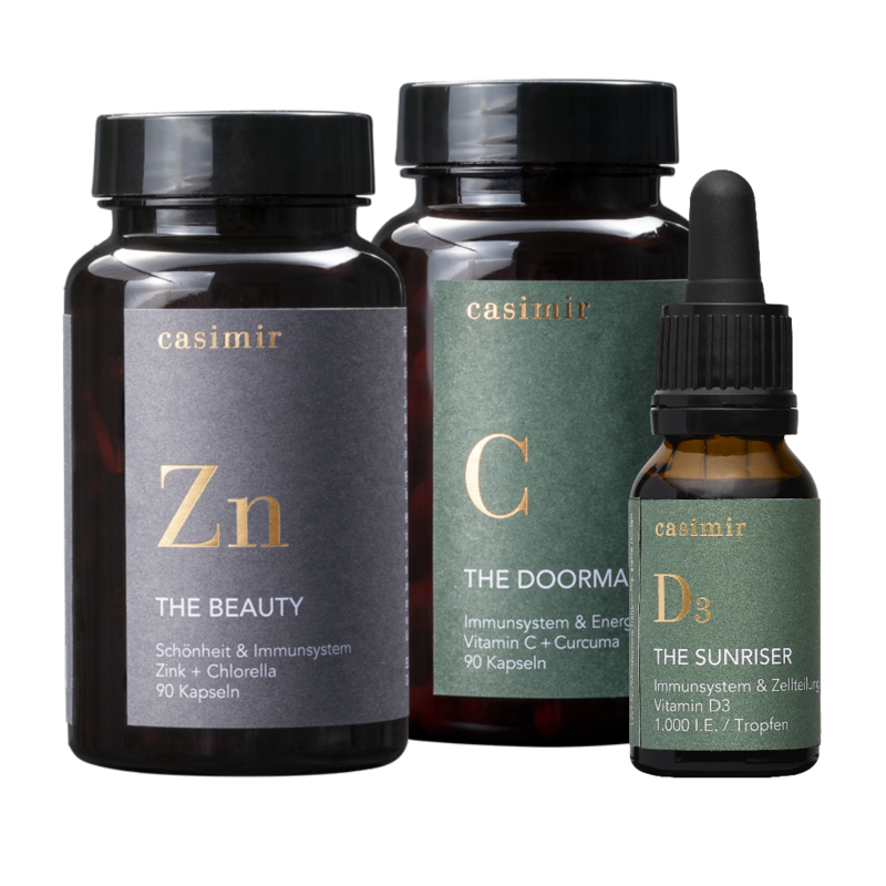 SET IMMUNITARIO | VITAMINA C, D3 E ZINCO