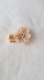 Wool Flower Clips