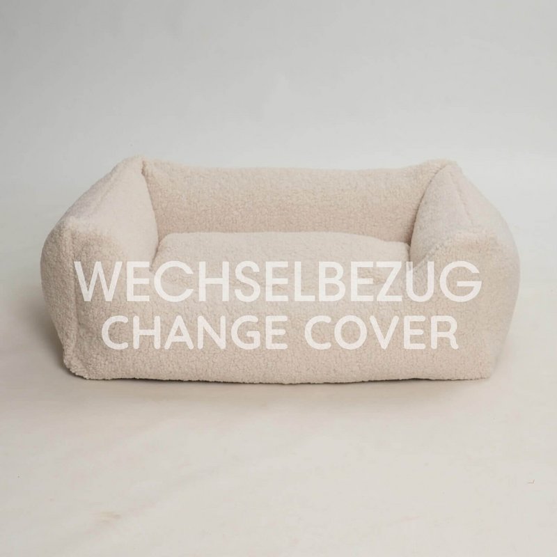 Wechselbezug Hundebett Box Bett Paddy creme