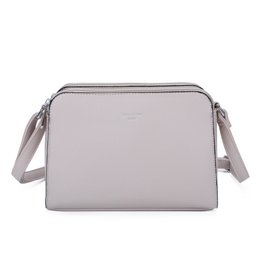 A stylish and versatile crossbody bag in a variety of colors, including light purple, rose, yellow, brown, red, beige, white, gray, black, green, pink, dark blue, dark gray, and dark brown.