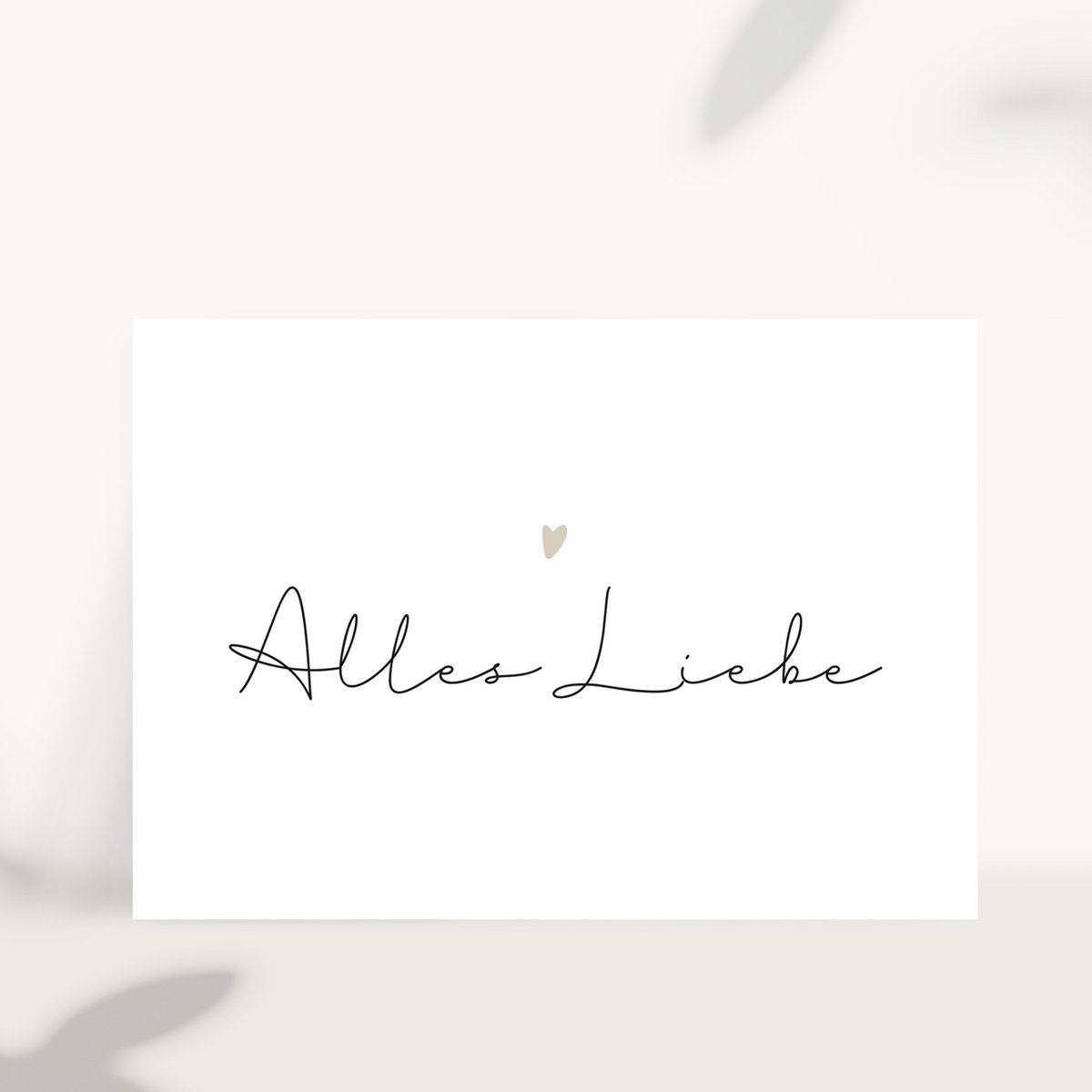 Ansichtkaart – All the best (VE = 10 stuks)