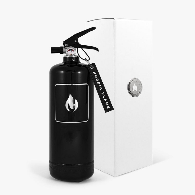 Feuerlöscher 2 kg – Schwarz