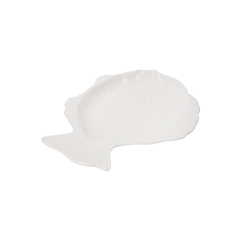 Grote keramische visserveerschaal 60x40 cm – Marine Design