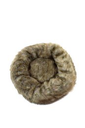 Cama para perro pelo sintético sable 60x20