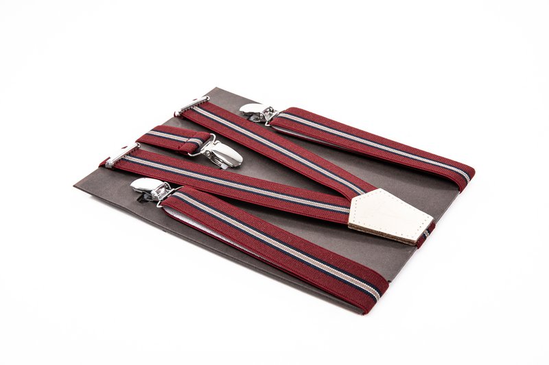 Etretataise mid-wide suspenders